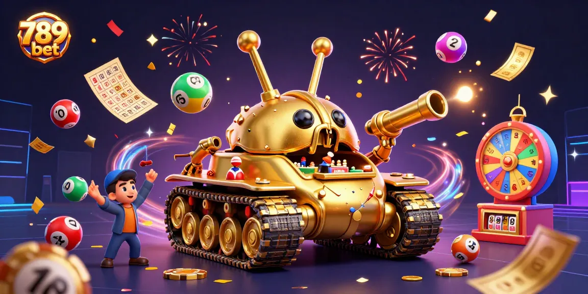 Experience the excitement of winning with 789 bet in this vibrant casino illustration filled with dynamic elements!