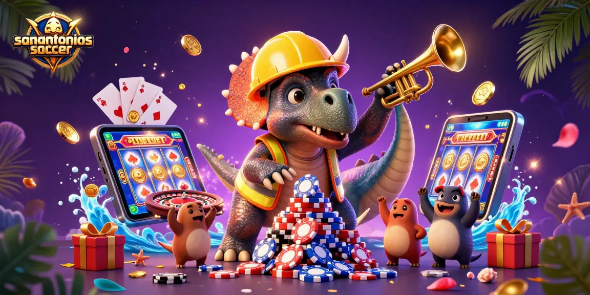 Experience sanantoniosoccer's thrilling poker chip pyramid building with exciting casino elements!