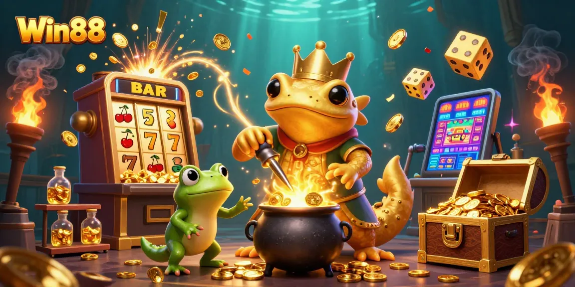 Experience Win88 with immersive gaming featuring golden alchemy and jackpot thrills.