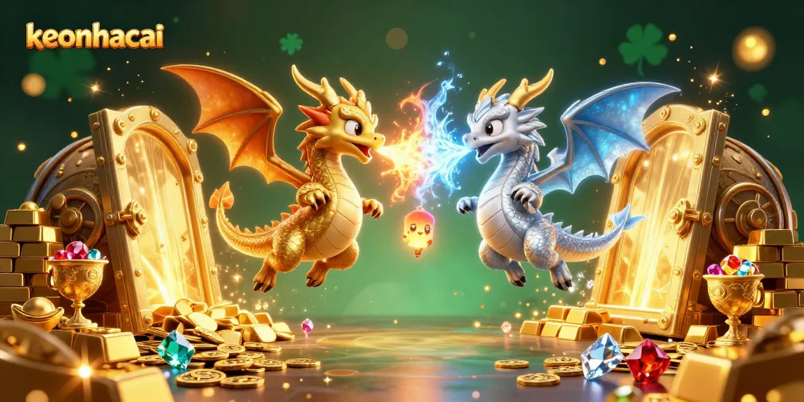 Engage with keonhacai's thrilling experience of fantasy dragons amid a treasure-filled casino realm.